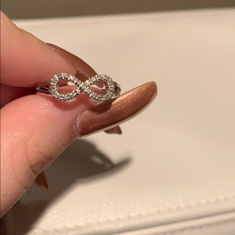 Infinity Ring Sterling Silver - image 4